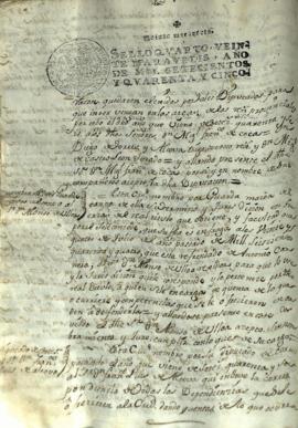 Actas de Cabildo de 1745 (VI)