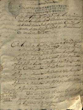 Actas de Cabildo de 1725 (I)