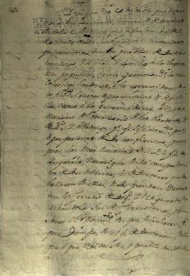 Actas de Cabildo de 1734 (II)