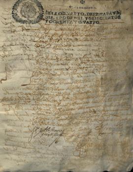Actas de Cabildo de 1684 (I)
