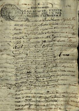 Actas de cabildo 1775 (I)
