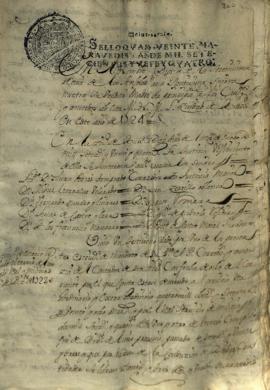 Actas de Cabildo de 1724 (I)