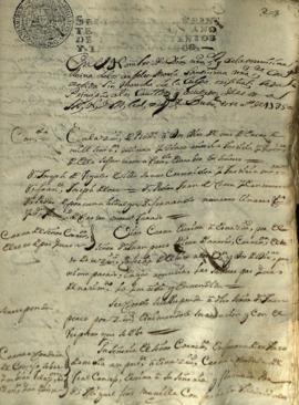 Actas de Cabildo de 1735 (I)