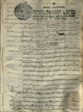 Actas de Cabildo de 1757 (I)