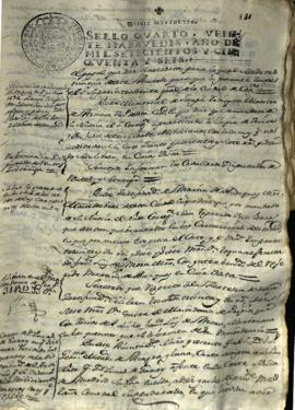 Actas de Cabildo de 1756 (III)