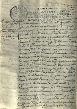 Actas de Cabildo de 1753 (V)