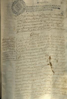 Actas de Cabildo de 1693 (I)