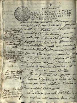 Actas de Cabildo de 1752 (IV)