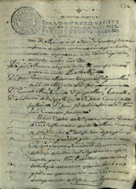Actas de Cabildo de 1762 (II)