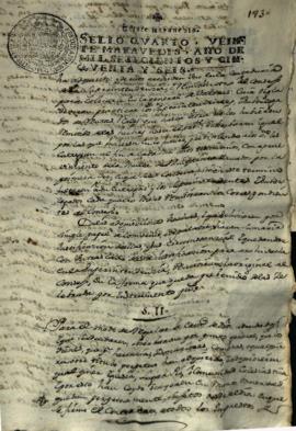 Actas de Cabildo de 1756 (IV)