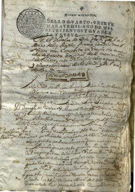 Actas de Cabildo de 1749 (I)