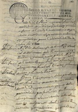 Actas de Cabildo de 1765 (II)