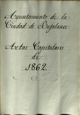 Actas de Cabildo de 1862