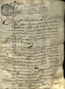 Actas de Cabildo de 1777 (I)