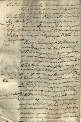 Actas de Cabildo de 1763 (II)
