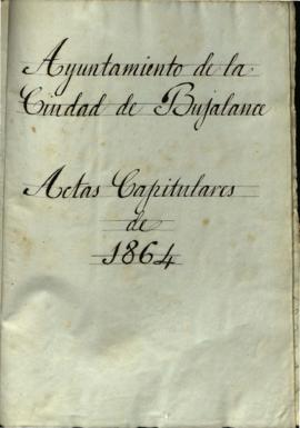 Actas de Cabildo de 1864
