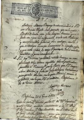 Actas de Cabildo de 1825 (I)