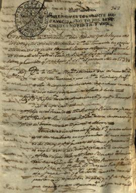 Actas de Cabildo de 1791