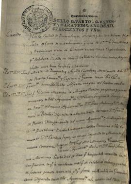 Actas de Cabildo de 1801 (II)
